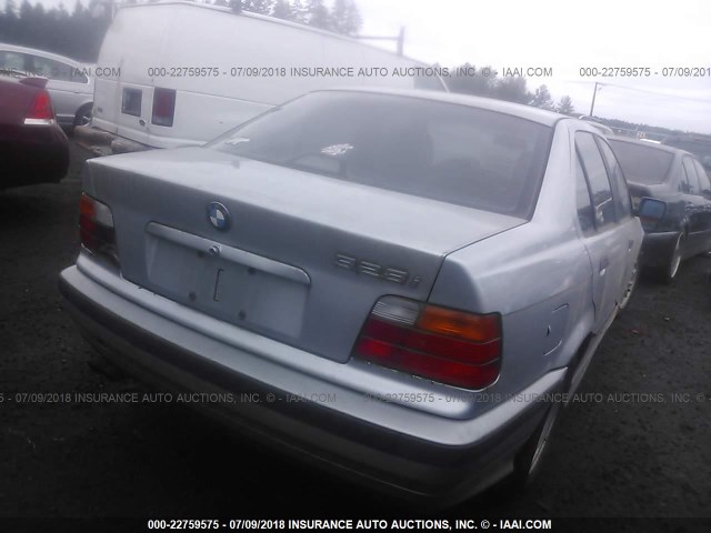 WBACD4324VAV54131 - 1997 BMW 328 I AUTOMATIC SILVER photo 4