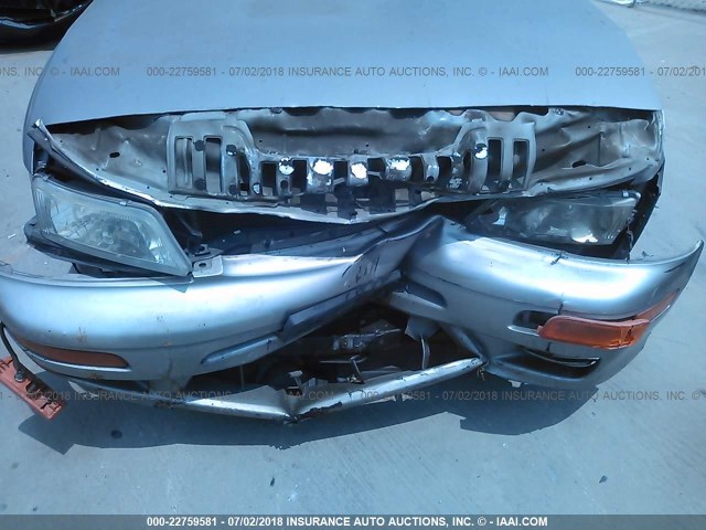 JN1CA21D4WT516847 - 1998 NISSAN MAXIMA GLE/GXE/SE SILVER photo 6