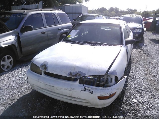 1Y1SK5387PZ068931 - 1993 GEO PRIZM LSI WHITE photo 6