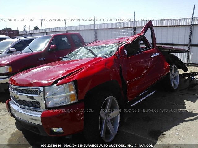 1GCEC14C77Z564841 - 2007 CHEVROLET SILVERADO C1500 RED photo 6