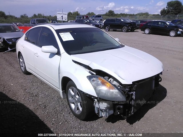 1N4AL21EX9C150541 - 2009 NISSAN ALTIMA 2.5/2.5S WHITE photo 1