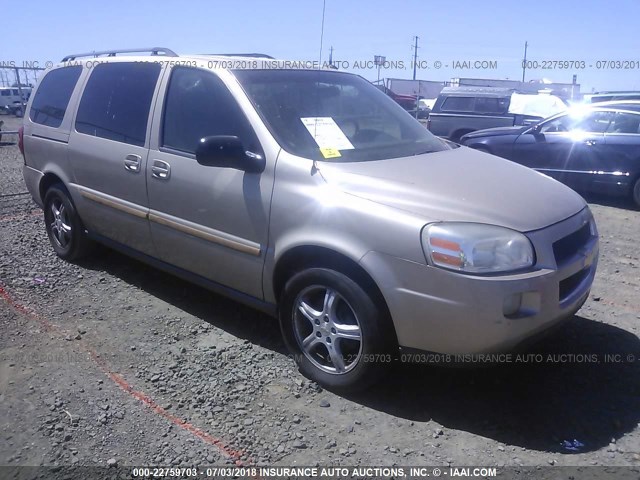 1GNDV23L95D221737 - 2005 CHEVROLET UPLANDER LS GOLD photo 1