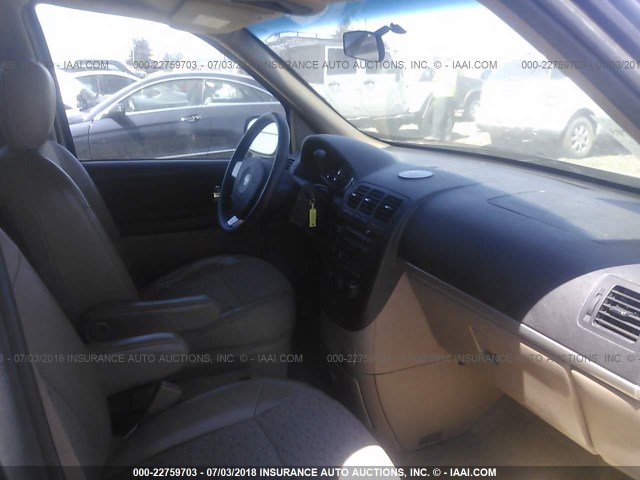 1GNDV23L95D221737 - 2005 CHEVROLET UPLANDER LS GOLD photo 5