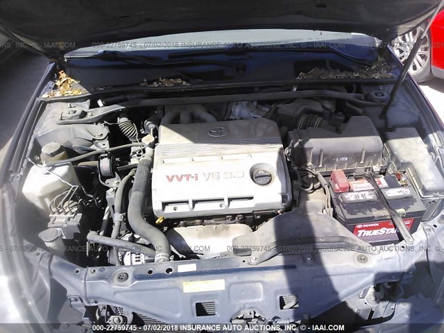 4T1CA38P54U037598 - 2004 TOYOTA CAMRY SOLARA SE/SLE Mavi foto 10