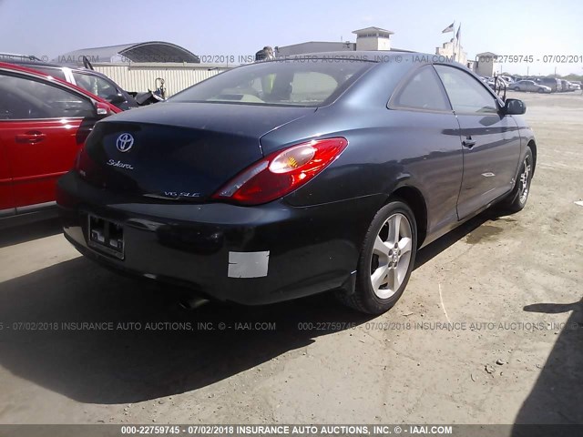 4T1CA38P54U037598 - 2004 TOYOTA CAMRY SOLARA SE/SLE Mavi foto 4