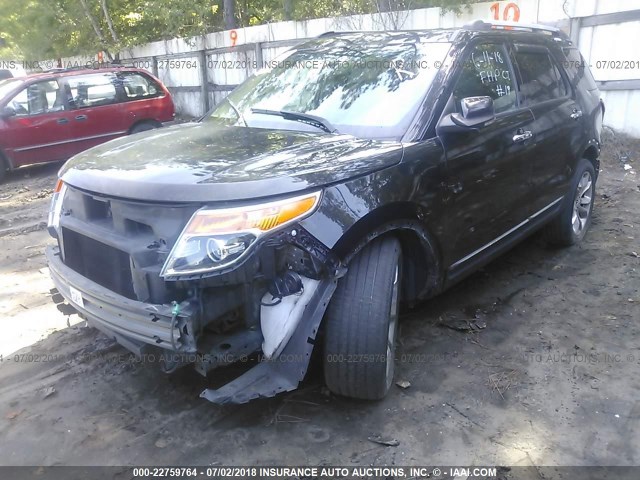 1FMHK7F88CGA71330 - 2012 FORD EXPLORER LIMITED 黑色 照片 2