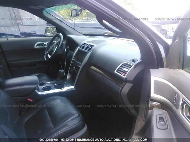 1FMHK7F88CGA71330 - 2012 FORD EXPLORER LIMITED 黑色 照片 5