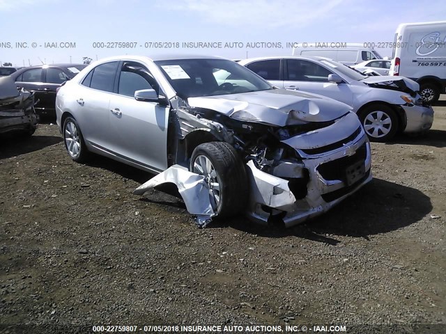 1G11H5SL4EF176208 - 2014 CHEVROLET MALIBU LTZ 银色 照片 1