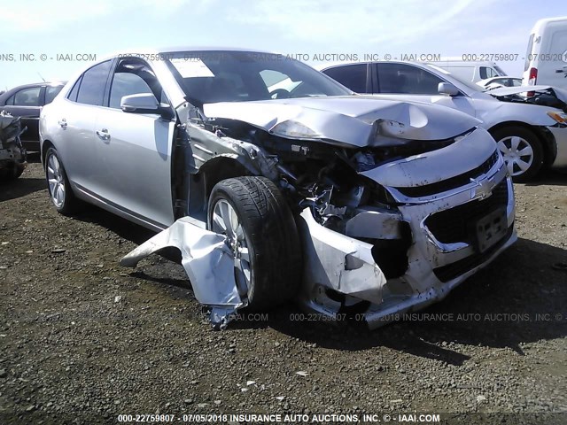 1G11H5SL4EF176208 - 2014 CHEVROLET MALIBU LTZ 银色 照片 6