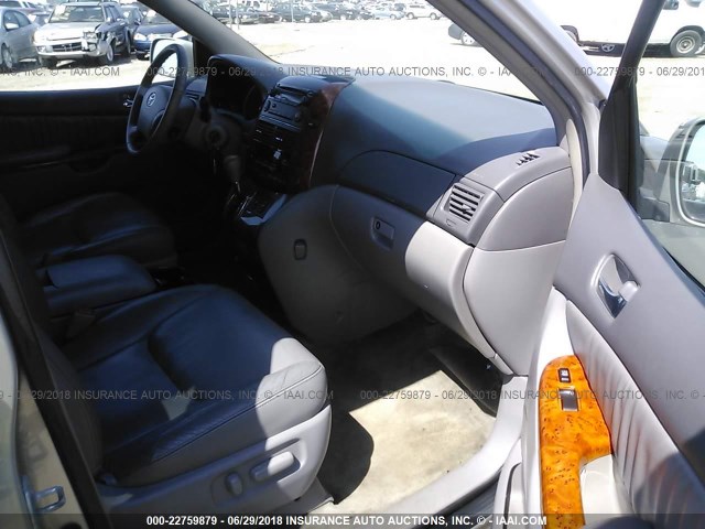 5TDBA22C96S069445 - 2006 TOYOTA SIENNA XLE/XLE LIMITED SILVER photo 5