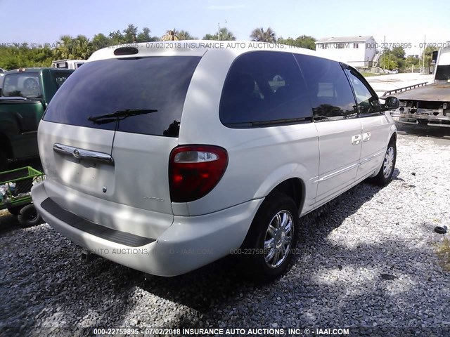 2C8GP64L34R620627 - 2004 CHRYSLER TOWN & COUNTRY LIMITED WHITE photo 4