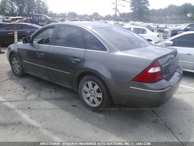 1FAFP24155G149884 - 2005 FORD FIVE HUNDRED SEL GREEN photo 3