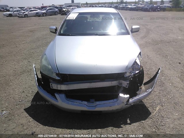 JHMCN36495C012985 - 2005 HONDA ACCORD HYBRID SILVER photo 6