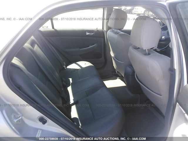 JHMCN36495C012985 - 2005 HONDA ACCORD HYBRID SILVER photo 8