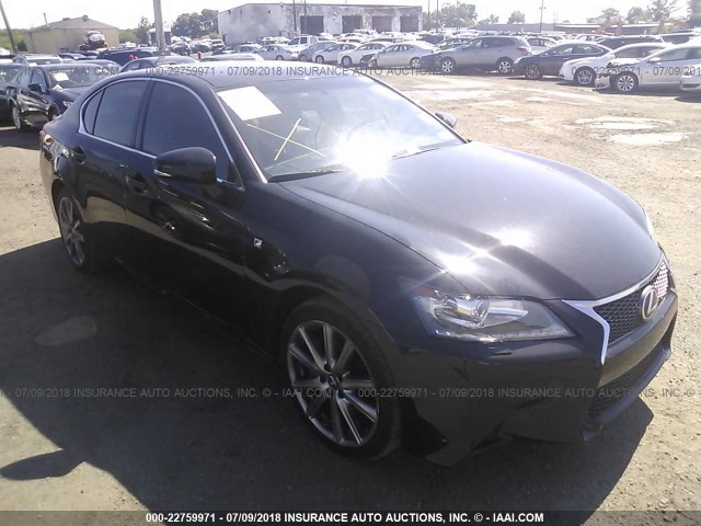 JTHCE1BL5FA004204 - 2015 LEXUS GS 350 BLACK photo 1