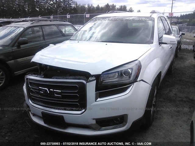 1GKKVRKD4GJ290234 - 2016 GMC ACADIA SLT-1 Biały zdjęcie 2