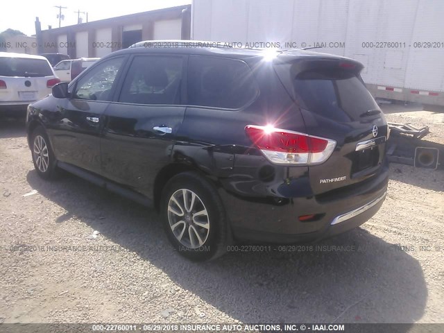 5N1AR2MN2GC625578 - 2016 NISSAN PATHFINDER S/SV/SL/PLATINUM 黑色 照片 3