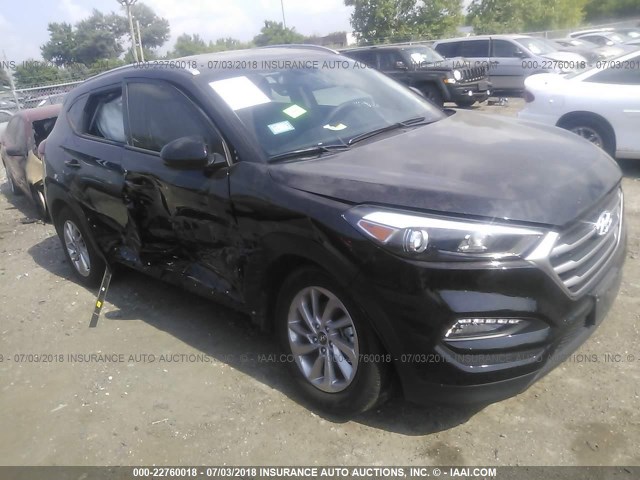 KM8J3CA43HU410886 - 2017 HYUNDAI TUCSON LIMITED/SPORT AND ECO/SE BLACK photo 1