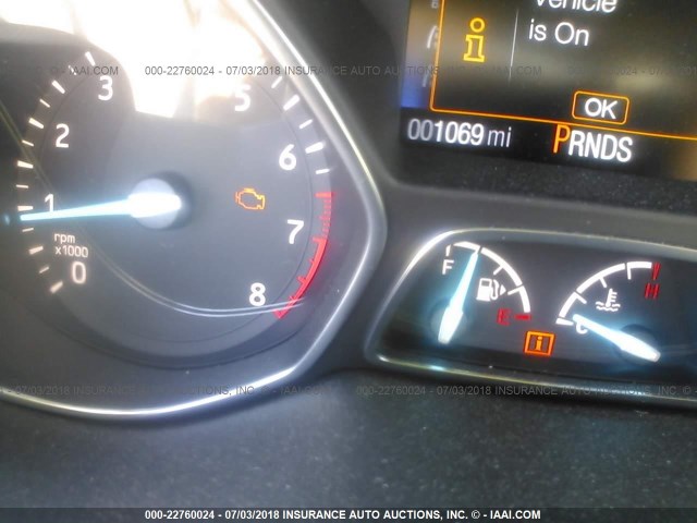 1FMCU9J94JUB68586 - 2018 FORD ESCAPE TITANIUM Mavi fotoğraf 7