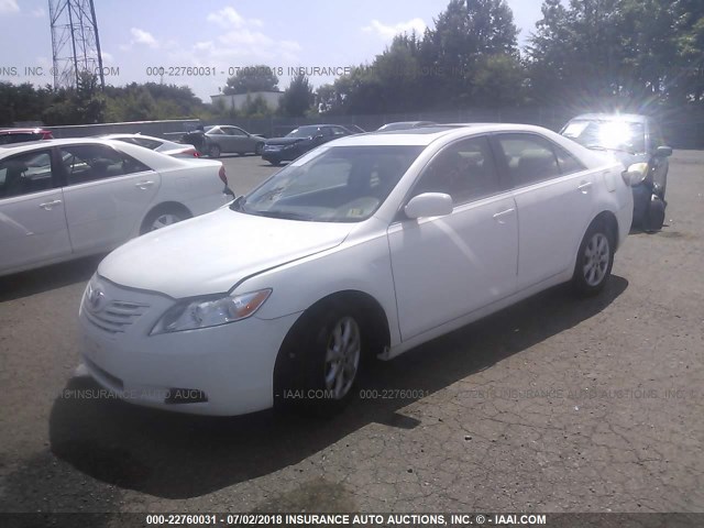 4T1BE46K67U666532 - 2007 TOYOTA CAMRY NEW GENERAT CE/LE/XLE/SE WHITE photo 2