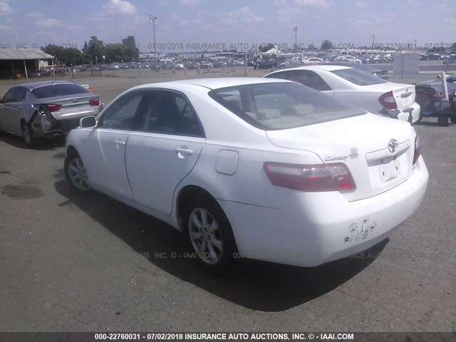 4T1BE46K67U666532 - 2007 TOYOTA CAMRY NEW GENERAT CE/LE/XLE/SE WHITE photo 3