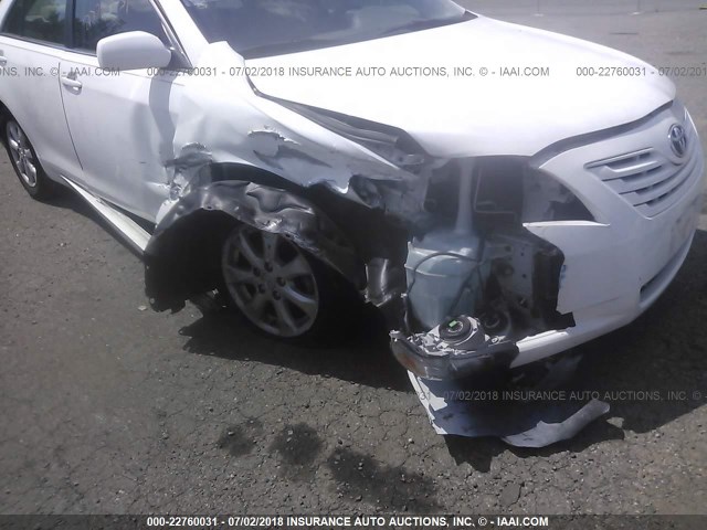 4T1BE46K67U666532 - 2007 TOYOTA CAMRY NEW GENERAT CE/LE/XLE/SE WHITE photo 6