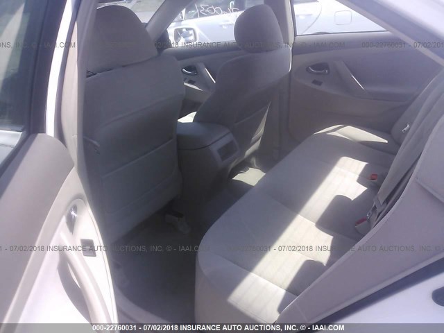 4T1BE46K67U666532 - 2007 TOYOTA CAMRY NEW GENERAT CE/LE/XLE/SE WHITE photo 8