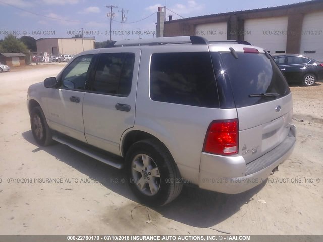 1FMZU73E05UA55880 - 2005 FORD EXPLORER XLT/XLT SPORT/NBX 灰色 照片 3