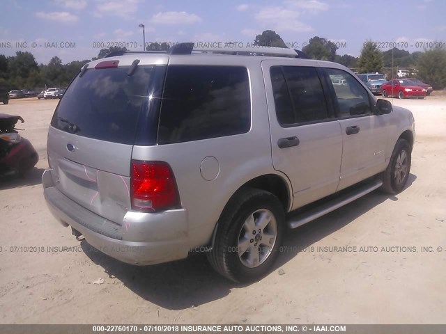 1FMZU73E05UA55880 - 2005 FORD EXPLORER XLT/XLT SPORT/NBX 灰色 照片 4