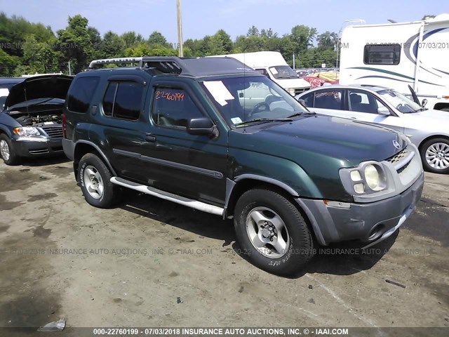 5N1ED28Y72C588038 - 2002 NISSAN XTERRA XE/SE GREEN photo 1