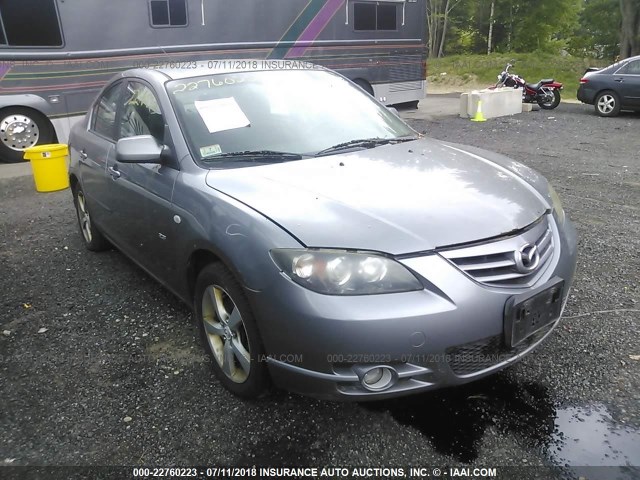 JM1BK123651320862 - 2005 MAZDA 3 S GRAY photo 1