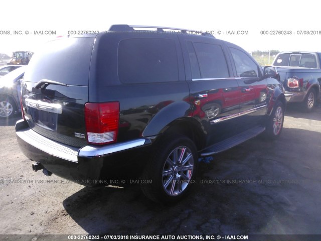 1A8HW58297F547420 - 2007 CHRYSLER ASPEN LIMITED BLACK photo 4