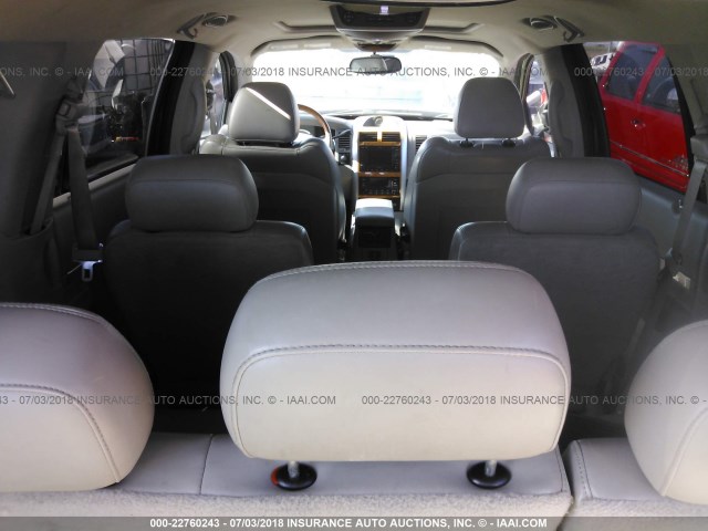 1A8HW58297F547420 - 2007 CHRYSLER ASPEN LIMITED BLACK photo 8