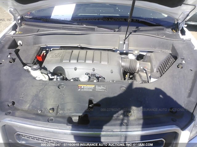 1GKKVRKD4GJ117572 - 2016 GMC ACADIA SLT-1 Biały zdjęcie 10