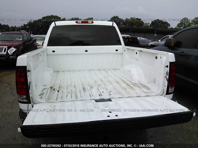 3GTP2VE78DG120254 - 2013 GMC SIERRA K1500 SLE WHITE photo 8