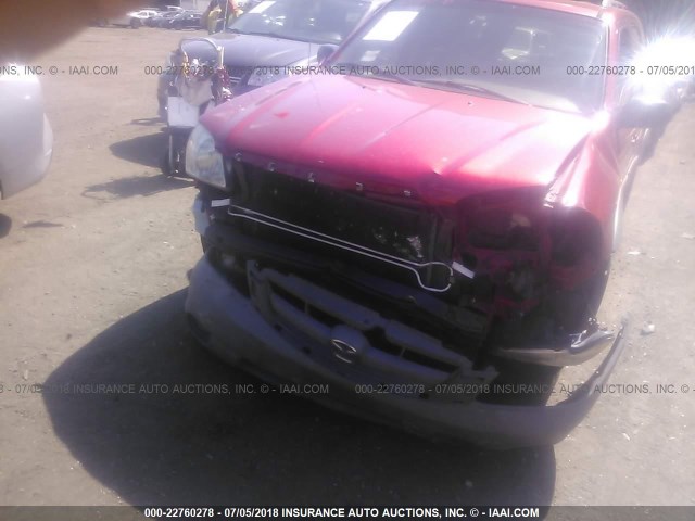 4F2YU06171KM58177 - 2001 MAZDA TRIBUTE DX 红色 照片 6