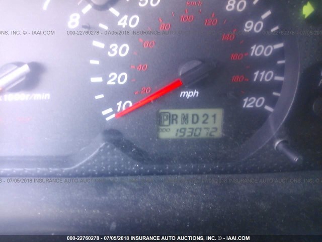 4F2YU06171KM58177 - 2001 MAZDA TRIBUTE DX 红色 照片 7