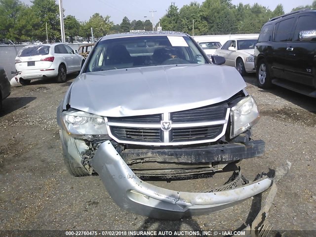 1B3CC4FB3AN135502 - 2010 DODGE AVENGER SXT SILVER photo 6