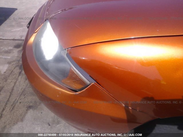 1G1JF12F747168878 - 2004 CHEVROLET CAVALIER LS 橙色 照片 6