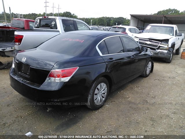 1HGCP26318A162944 - 2008 HONDA ACCORD LX Qara foto 4