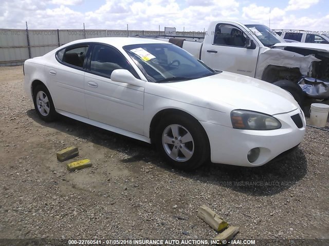 2G2WP552971208037 - 2007 PONTIAC GRAND PRIX WHITE photo 1