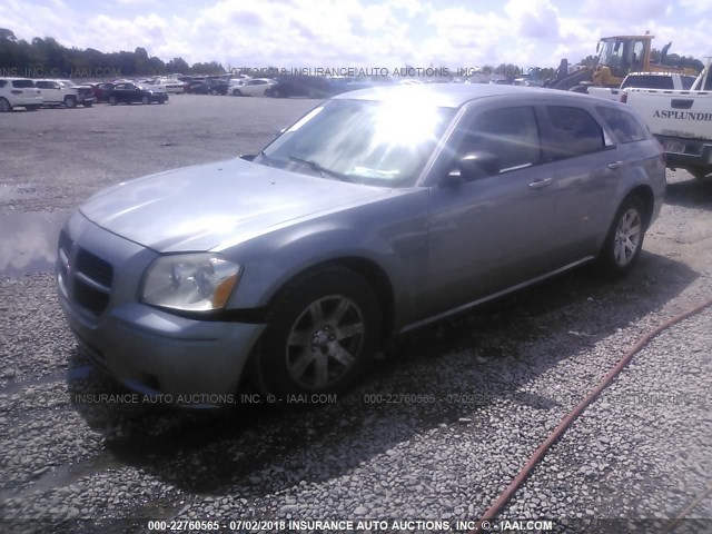 2D4FV47TX7H696880 - 2007 DODGE MAGNUM SE GRAY photo 2