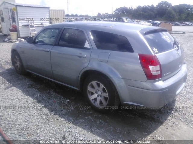 2D4FV47TX7H696880 - 2007 DODGE MAGNUM SE GRAY photo 3