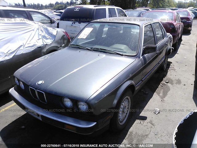 WBAAE6408G1701874 - 1986 BMW 325 E AUTOMATIC GRAY photo 2