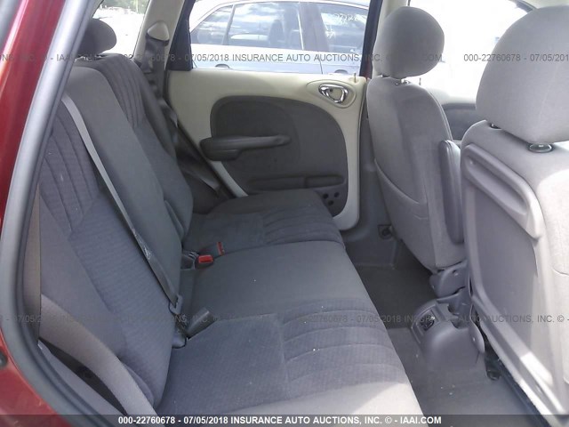 3C4FY48B74T331604 - 2004 CHRYSLER PT CRUISER RED photo 8