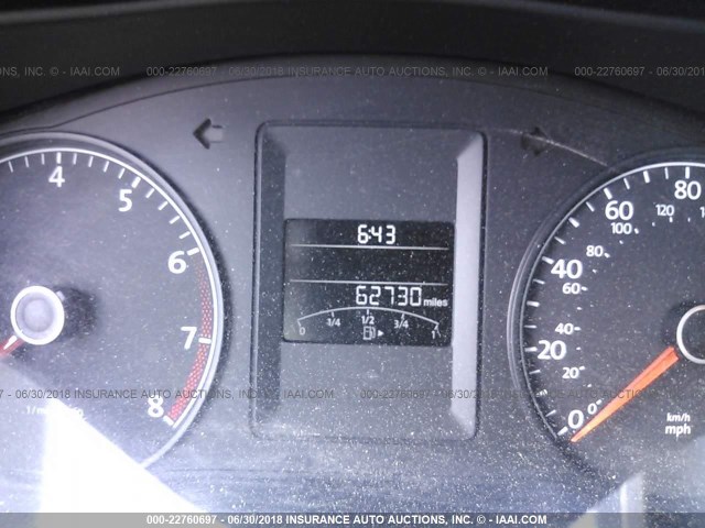 3VW2K7AJ5DM390385 - 2013 VOLKSWAGEN JETTA S 棕色 照片 7