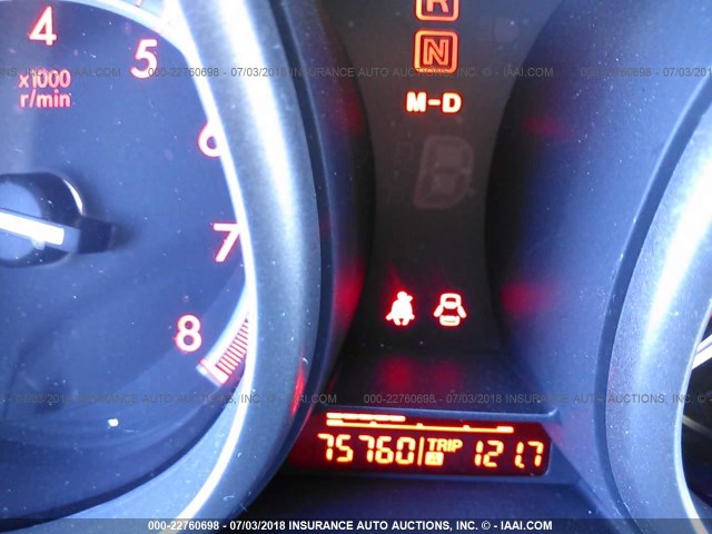 JM1BL1H62A1314050 - 2010 MAZDA 3 S წითელი ფოტო 7