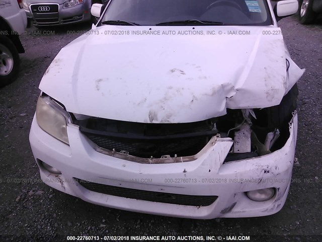 JM1BJ246221539765 - 2002 MAZDA PROTEGE PR5 白色 照片 6