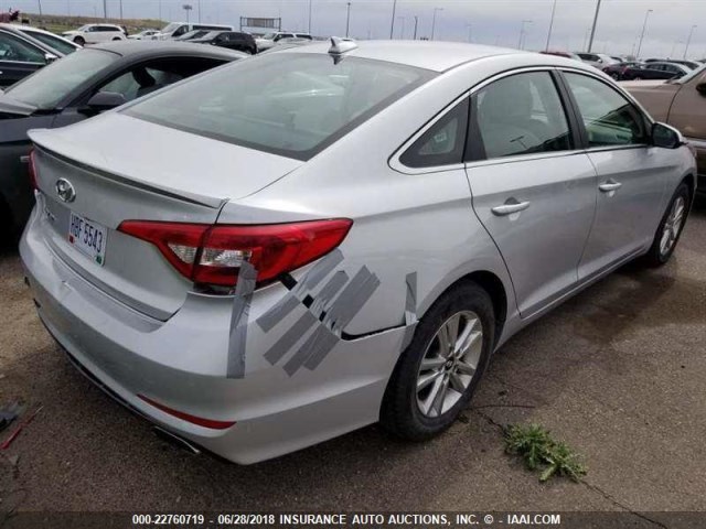 5NPE24AF7HH523671 - 2017 HYUNDAI SONATA SE 银色 照片 11