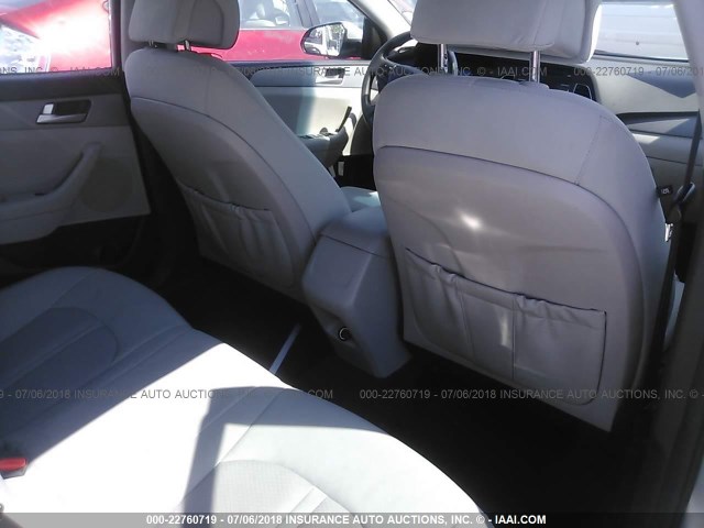 5NPE24AF7HH523671 - 2017 HYUNDAI SONATA SE 银色 照片 8